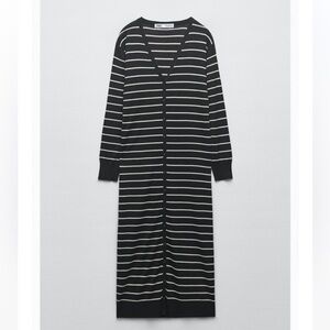 NWOT Zara Long Knit Sweater